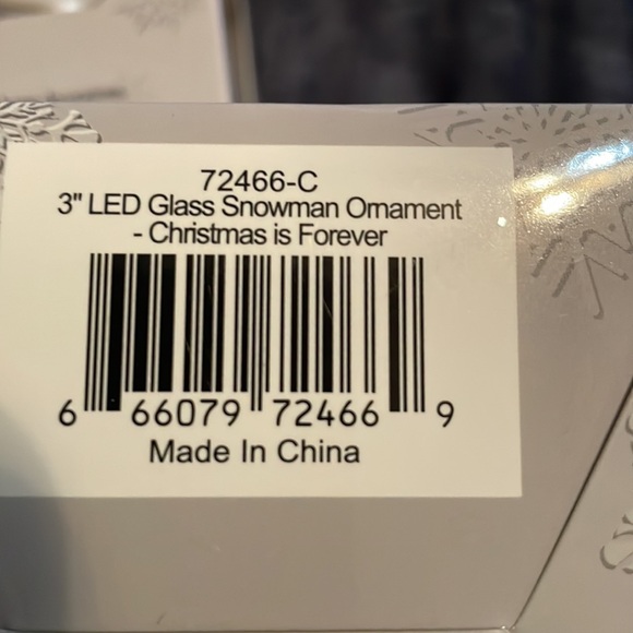 2 Christmas Ornaments “Its the most wonderful time of the year” New - Picture 6 of 6